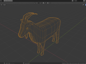 goat family pack 3D 모델