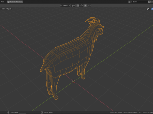 goat family pack 3D 모델