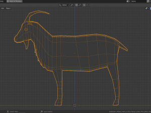 goat family pack 3D 모델