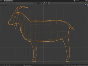 goat family pack 3D Model