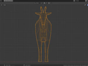 goat family pack 3D Model