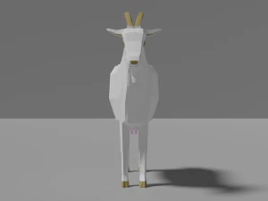 goat family pack 3D Model