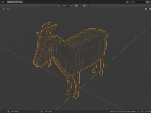 goat family pack 3D Model