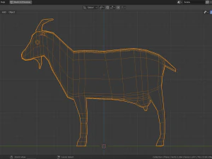 goat family pack 3D Model