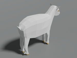 goat family pack 3D 모델