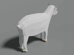 goat family pack 3D Model