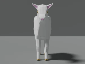 goat family pack 3D Model