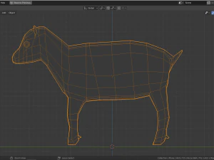 goat family pack 3D Model