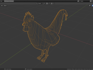 cartoon chicken collection pack 3D-Modell