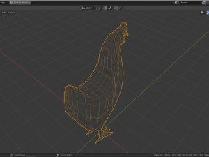 cartoon chicken collection pack 3D-Modell