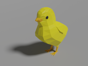 cartoon chicken collection pack 3D-Modell