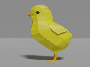 cartoon chicken collection pack 3D Model