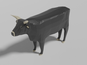 cow family pack 3D 模型