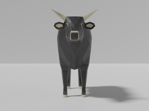 cow family pack 3D 模型