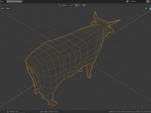 cow family pack 3D 模型