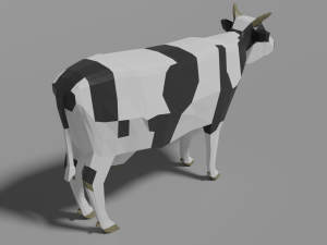 cow family pack 3D 模型