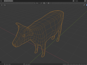 cow family pack 3D 模型