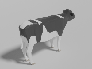cow family pack 3D 模型