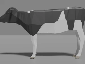 cow family pack 3D Model