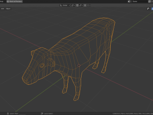 cow family pack 3D 模型