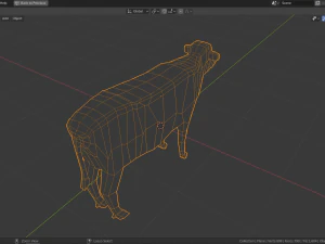 cow family pack 3D Model