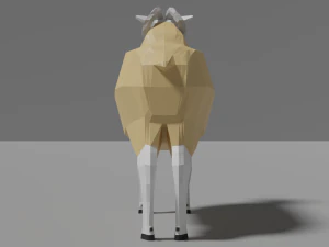 sheep family pack 3D Model