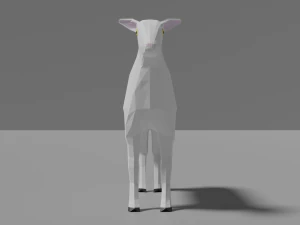 sheep family pack 3D Model