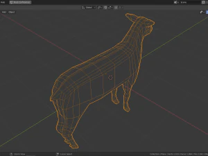 sheep family pack 3D Model