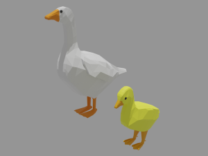 goose pack 3D Model