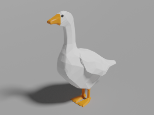 goose pack 3Dモデル