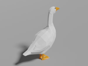 goose pack 3Dモデル