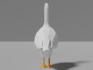 goose pack 3Dモデル