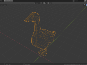goose pack 3Dモデル