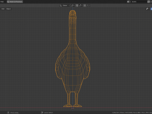 goose pack 3Dモデル