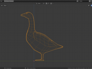 goose pack 3Dモデル