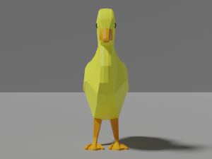 goose pack 3Dモデル