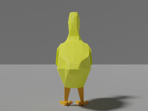 goose pack 3Dモデル