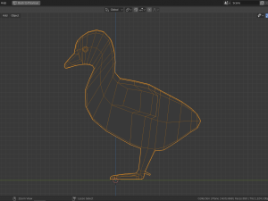 goose pack 3Dモデル
