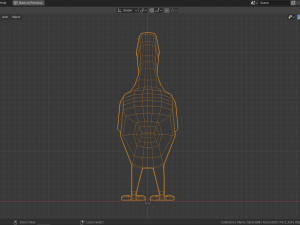 goose pack 3Dモデル