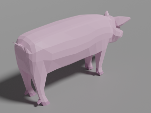 pig pack 3D Model