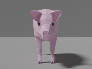 pig pack 3D Model