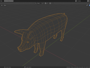 pig pack 3D Model