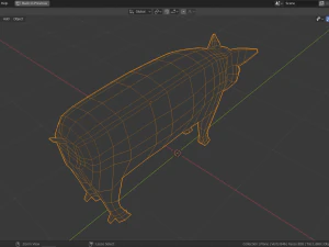 pig pack 3D Model