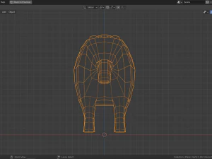 cartoon badger 3D Model