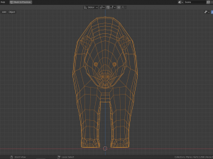 cartoon bear Modèle 3D