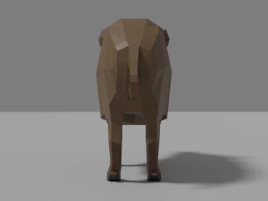 cartoon boar 3D Model