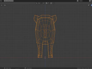 cartoon boar 3D Model