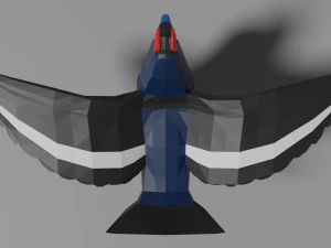 cartoon grouse 3D Model