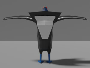 cartoon grouse 3D Model