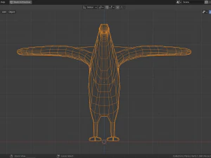 cartoon grouse 3D Model